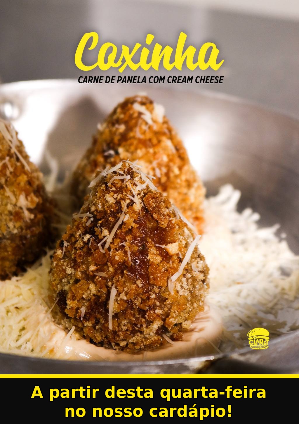 Promoção especial: os 19 primeiros pedidos com 2 lanches ou mais ganham um pudim individual de cortesia